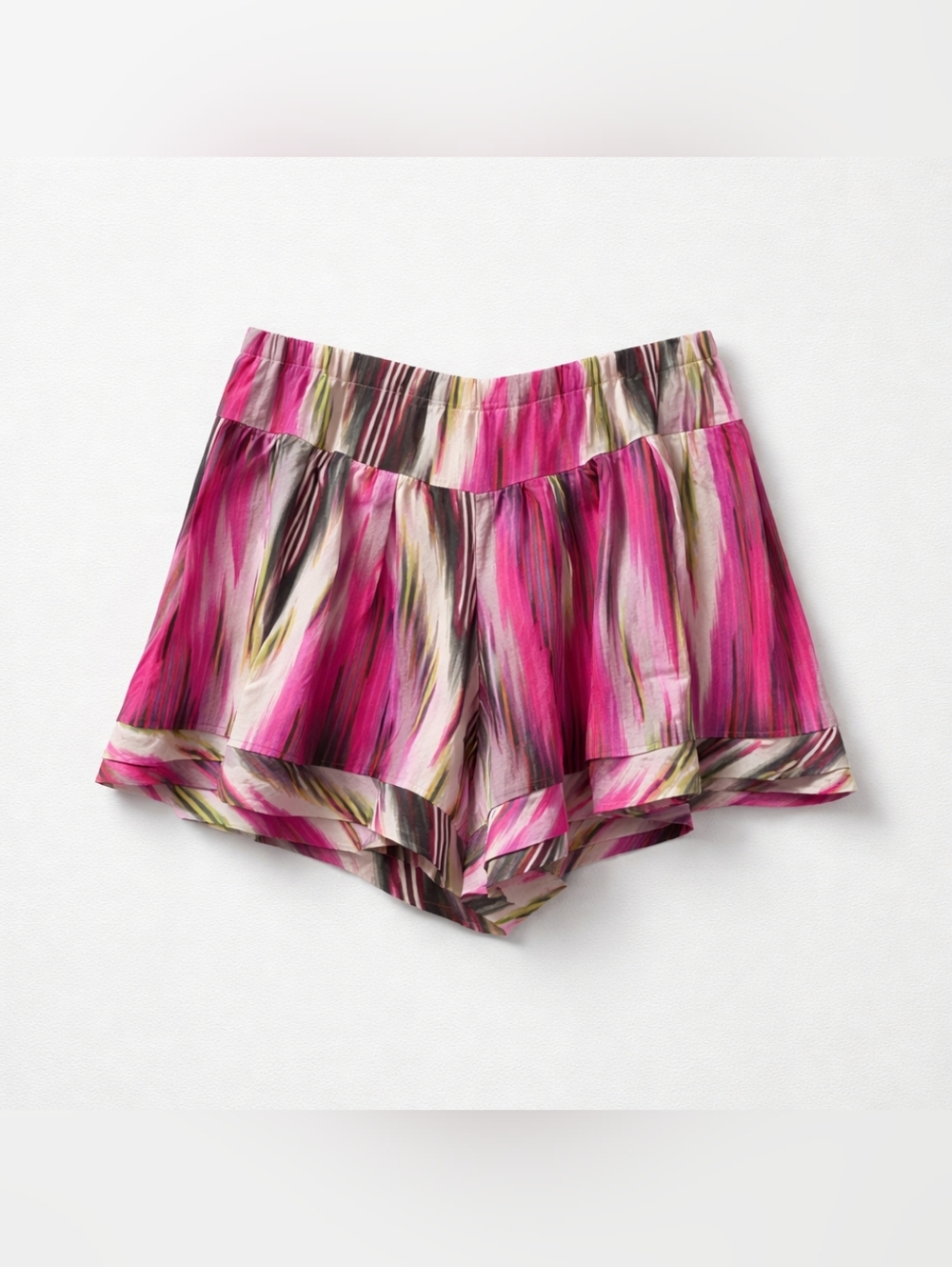 Nanette Lepore Multicolor Striped Silk Skorts